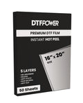 16" x 20" Turbo Peel Instant DTF Film Sheets