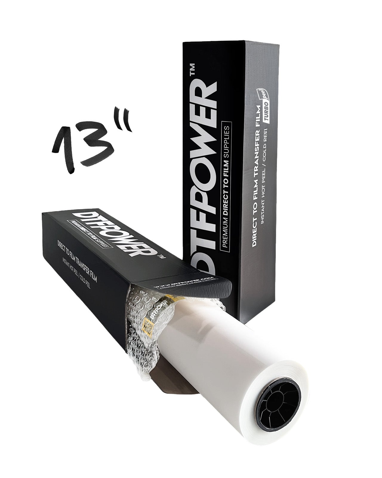 13" x 328' Turbo Peel Instant DTF Film