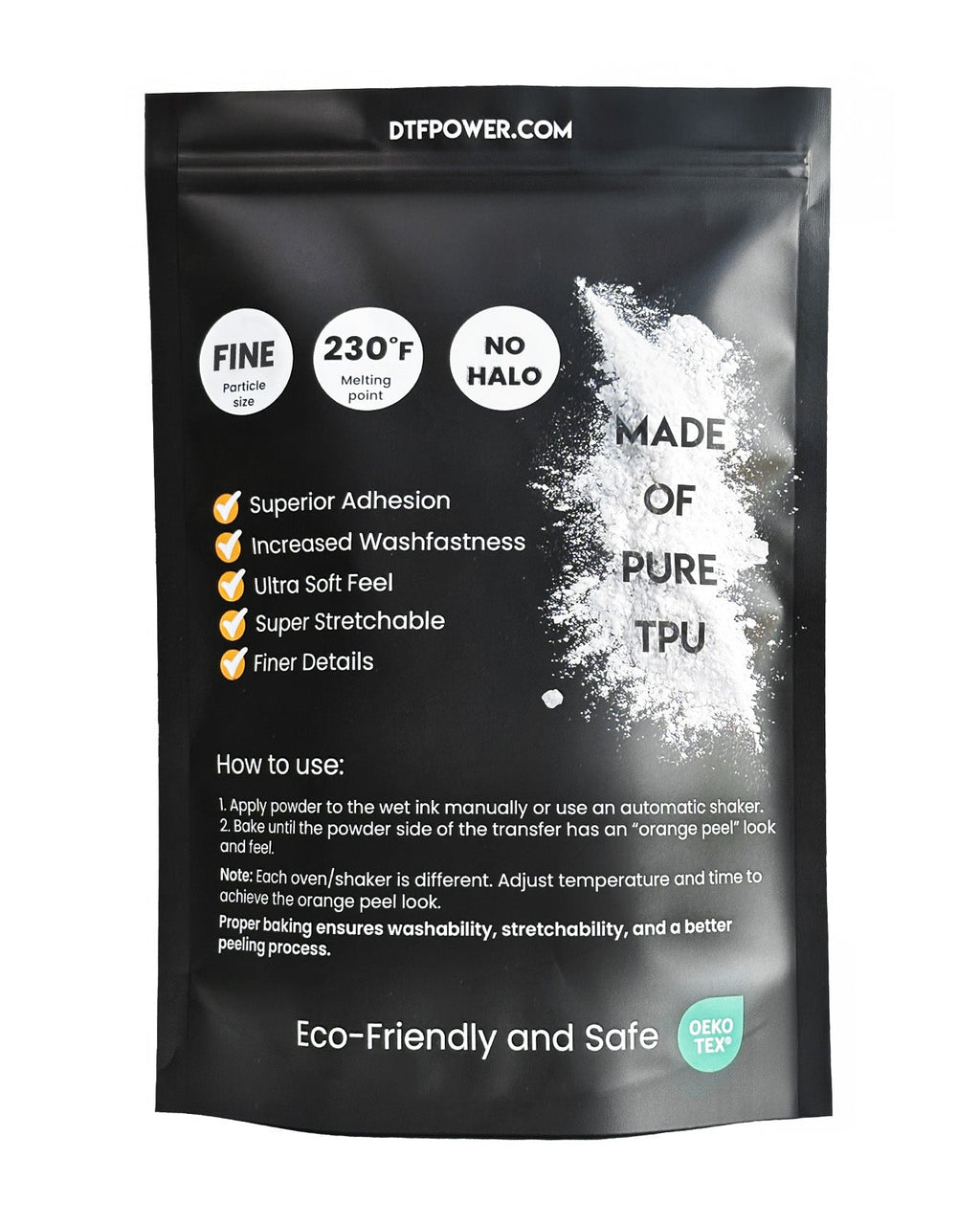 DTF Adhesive Powder - Soft Feel - 2.2lbs