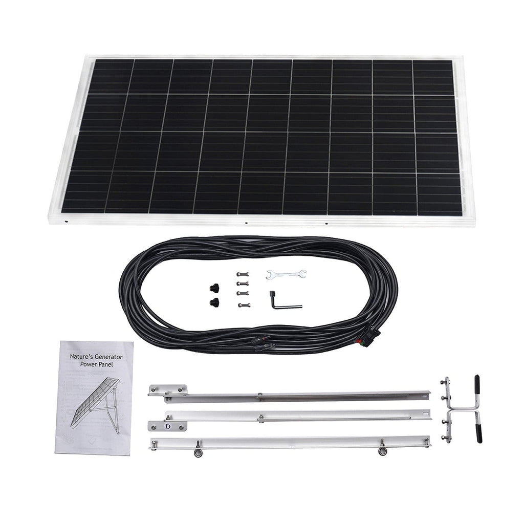 High Capacity Lithium 1800 Solar Generator and Transfer Switch
