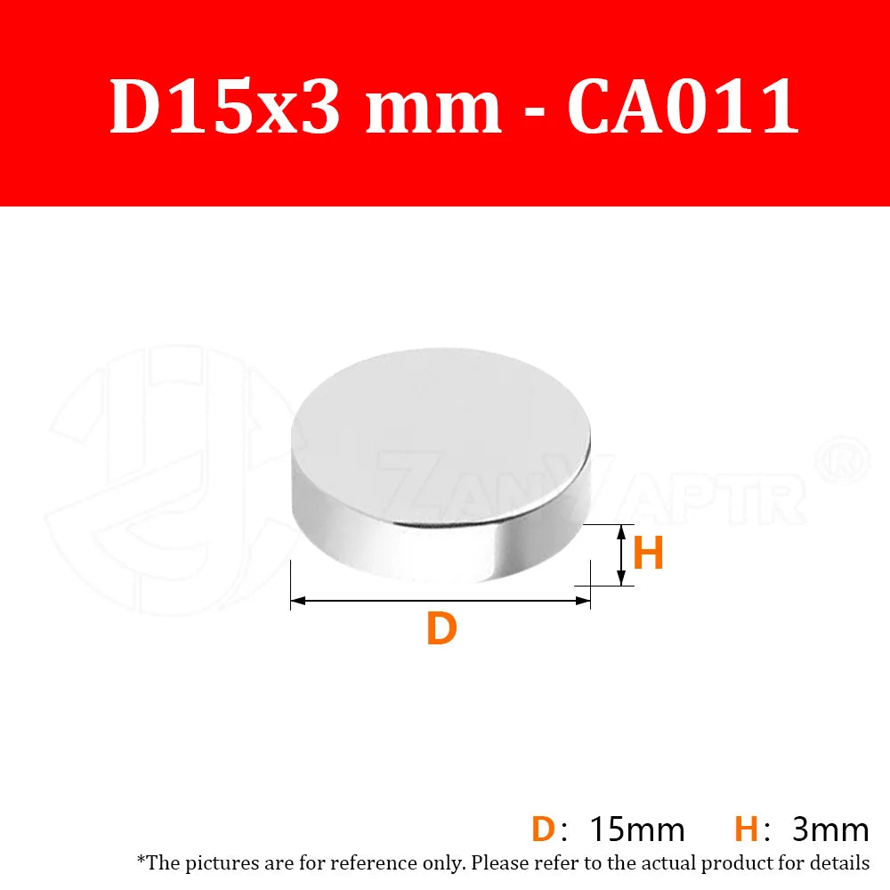 Circular Magnet DIY Parts for 3D Printers — Magnetic Hardware & Replacement Magnets