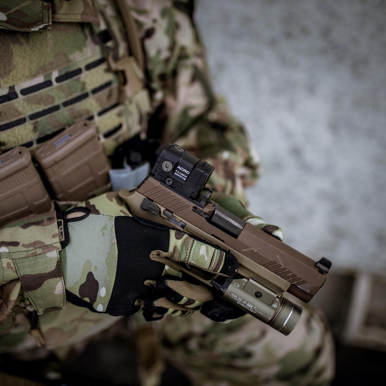 Aimpoint Acro P2 | Red Dot Reflex Sight  w/ Fully Enclosed Body & 5 Year Battery Life
