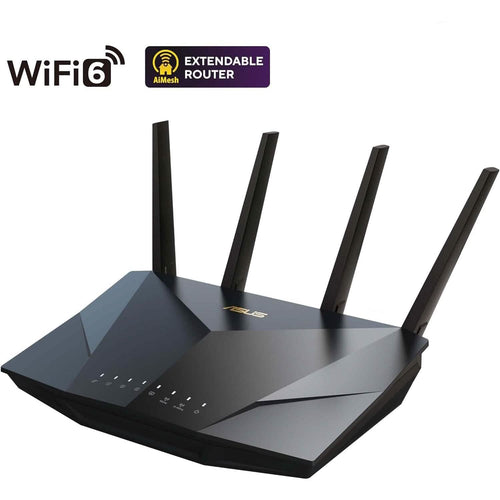 ASUS RT-AX5400 VPN WiFi 6 Extendable Router Dual Band (Refurbished)