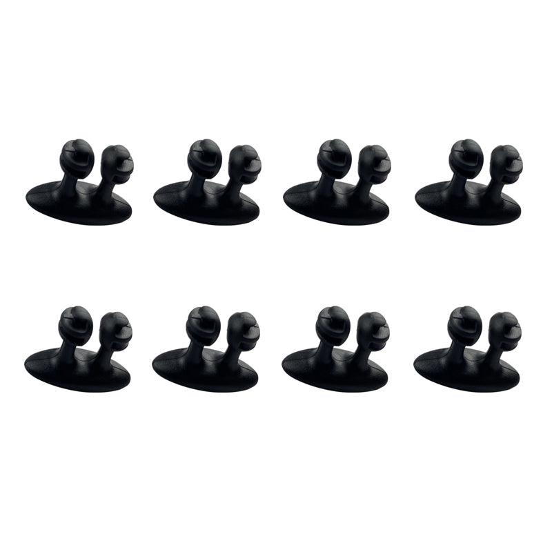Dashboard Mobile Phone Cable Manager Charger Cable Line Organizer Clasp Clamp Cable Wire Cord Clips Organizer Holder Clamp Self Adhesive Cord Organizer Cable Management Wire Holder System Adhesive Cord Management System Auto Interior Accessories Holder