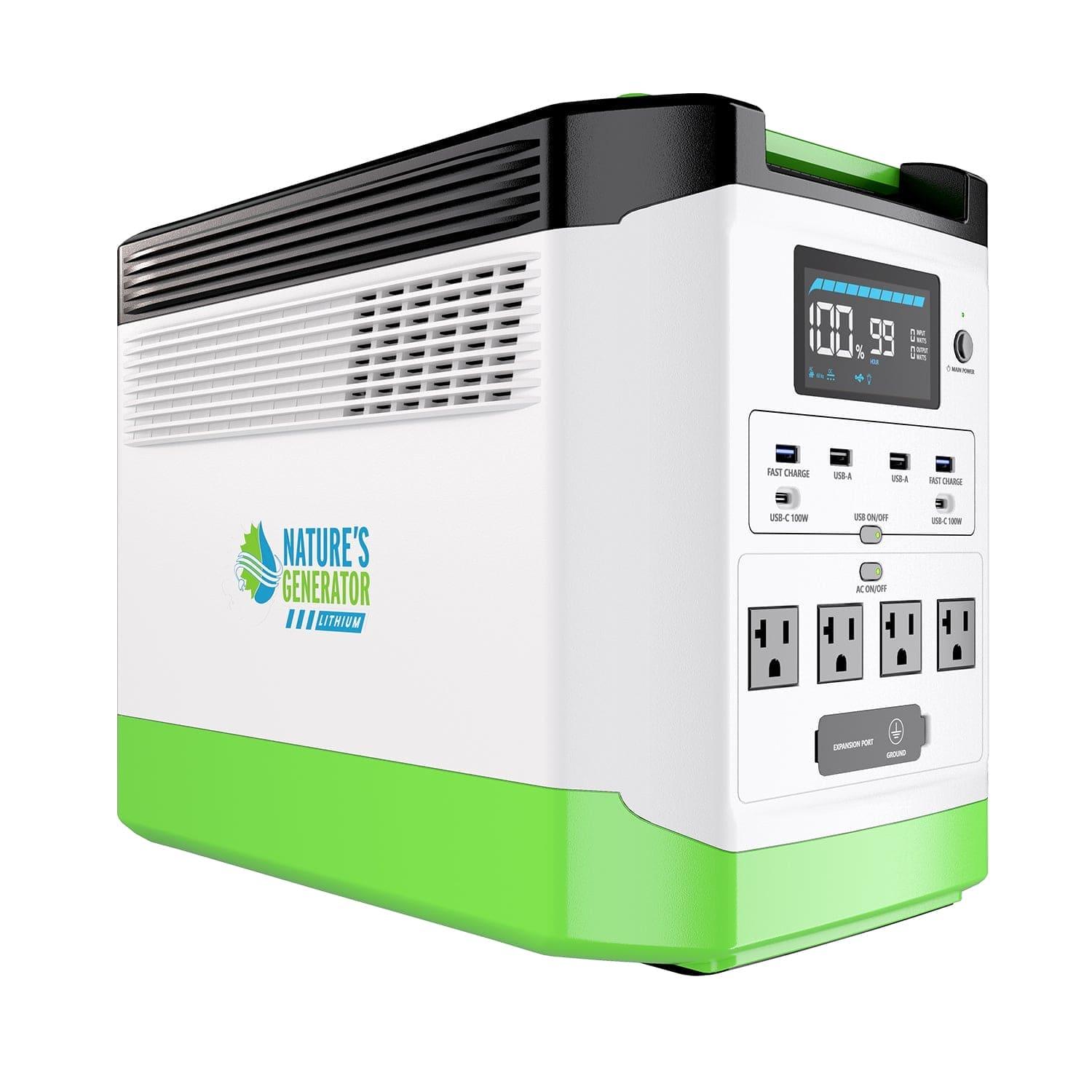 High Capacity Lithium 1800 Solar Generator