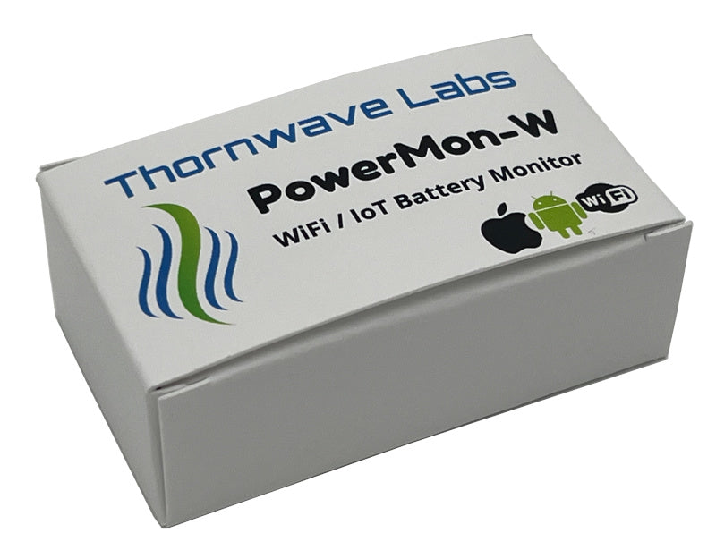 PowerMon-W - WiFi / IoT Advanced Battery Monitor / DC Power Meter with data logging